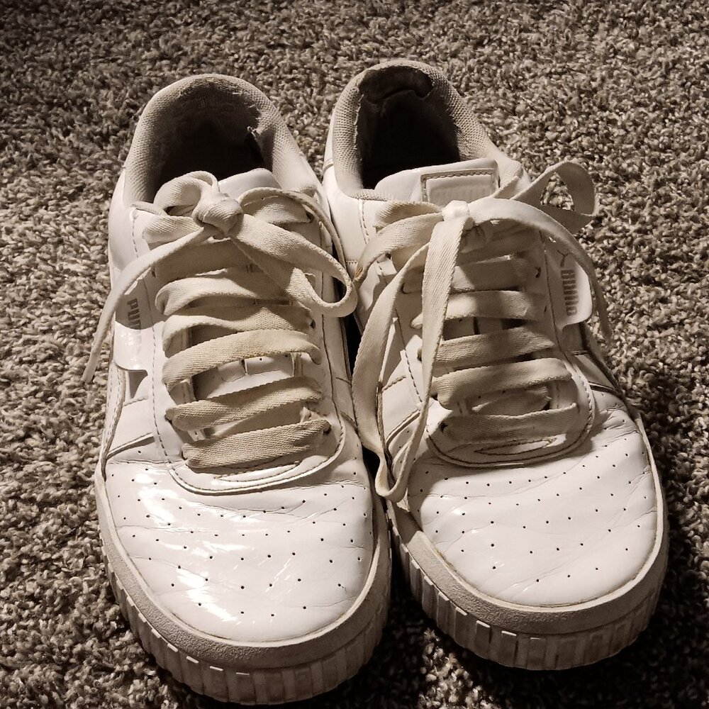 White Puma women's shoes